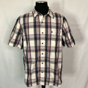 Carhartt Plaid Relaxed Fit Button Down Shirt- XL